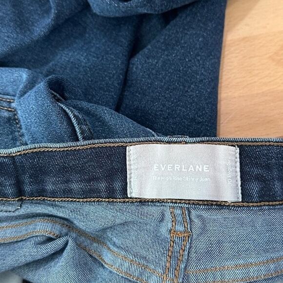 Everlane The High Rise Skinny Jean Dark Wash size 30 - Picture 6 of 7